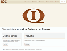 Tablet Screenshot of iqc.com.mx